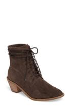 Women's Kelsi Dagger Brooklyn Kingsdale Lace-up Bootie M - Brown