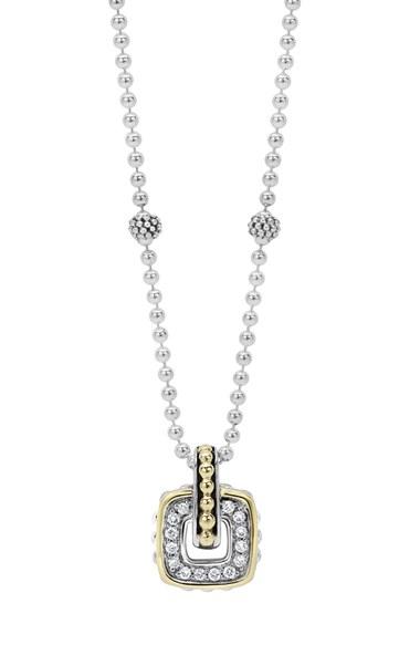 Women's Lagos 'cushion' Small Pendant Necklace