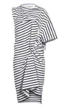 Women's Junya Watanabe Asymmetrical Stripe Dress