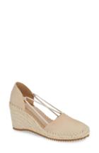 Women's Eileen Fisher Yasmin Wedge Espadrille M - Beige