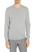 Men's J.crew Everyday Cashmere Regular Fit Crewneck Sweater - Grey