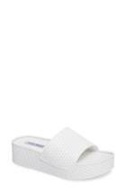 Women's Steve Madden Sharpie Slide Sandal M - White