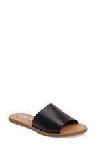 Women's Steve Madden Grace Slide Sandal .5 M - Black