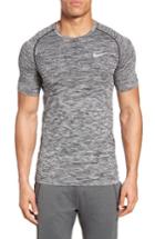 Men's Nike Men Dry Knit Running T-shirt - Black