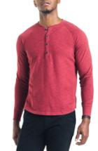 Men's Good Man Brand Slim Fit Henley - Red