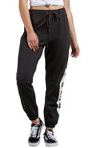 Women's Volcom Stone Fleece Sweatpants, Size - Black