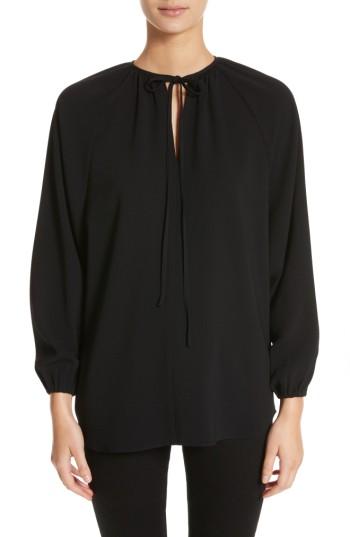 Women's Co Tie Neck Blouse