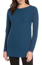 Women's Halogen High/low Wool & Cashmere Tunic Sweater