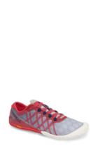 Women's Merrell Vapor Glove 3 Trail Running Shoe M - Pink