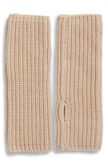 Women's Allsaints Half-cardigan Stitch Arm Warmers, Size - Pink