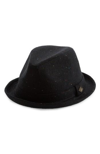 Men's Goorin Brothers 'rebel' Fedora - Black
