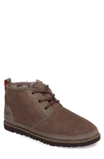 Men's Ugg Neumel Boot With Genuine Shearling M - Grey