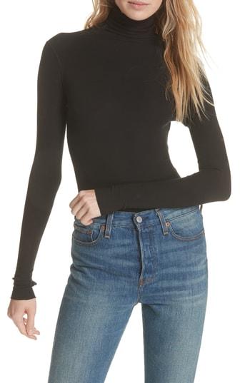 Women's Free People That Classic Girl Bodysuit - Black