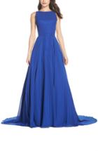 Women's Mac Duggal Embellished Waist Gown