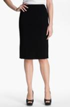 Women's Ming Wang Straight Skirt - Black