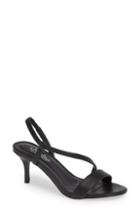 Women's Charles By Charles David Bermuda Asymmetrical Sandal .5 M - Black