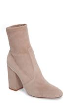 Women's Valentino Garavani Stretch Suede Bootie Us / 40eu - Beige