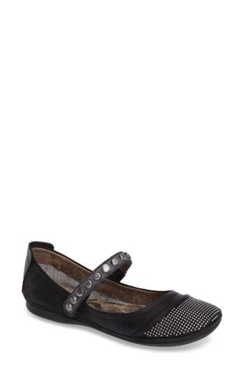 Women's Otbt Protestor Mary Jane Flat .5 M - Black