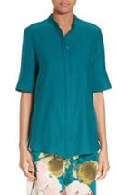 Women's Lafayette 148 New York Theodora Silk Blouse