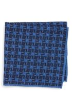 Men's Ted Baker London Grid Wool Pocket Square