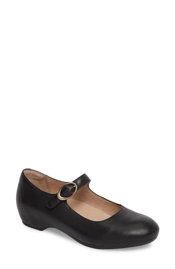 Women's Dansko Linette Mary Jane Wedge .5-7us / 37eu M - Black