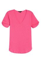 Women's Gibson X Hi Sugarplum! Anna Maria Twist Sleeve Tee - Pink