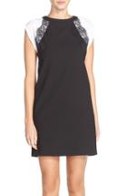 Women's Kut From The Kloth Raglan Sleeve Crepe Shift Dress