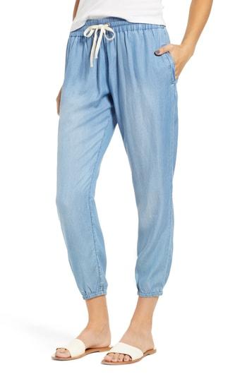 Women's Rip Curl Move Over Chambray Joggers - Blue