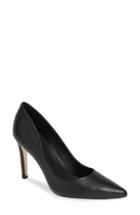 Women's Black Suede Studio Gemma Pump