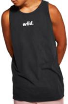 Men's Topman Boxy Fit Wild Print Tank - Black