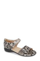 Women's David Tate Superb Sandal M - White