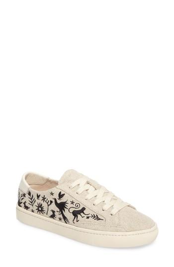 Women's Soludos Otomi Sneaker M - Beige