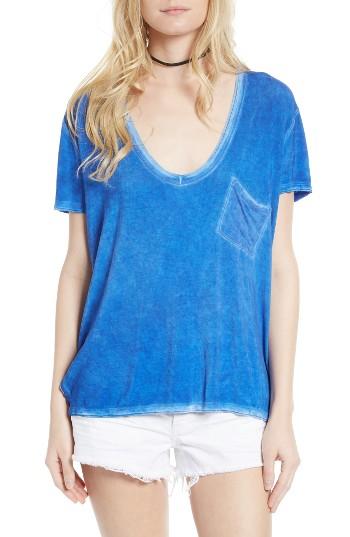 Women's Free People Rising Sun Tee - Yellow