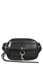Rebecca Minkoff Blythe Leather Belt Bag - Black