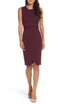 Women's Maggy London Scissor Sheath Dress - Purple