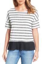 Women's Gibson Ruffle Hem French Terry Top