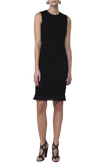 Women's Akris Punto Smocked Ruffle Dress
