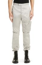 Men's Raf Simons Slim Fit Cargo Space Pants Eu - Grey