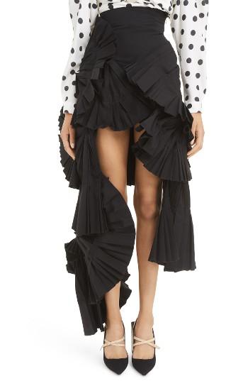 Women's Jacquemus La Jupe Eventail Longue Skirt