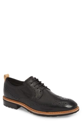 Men's Ecco Vitrus I Wingtip -7.5us / 41eu - Black