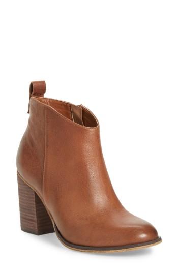 Women's Bp. Lance Block Heel Bootie M - Brown