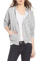 Women's Wildfox Bridesmaid Regan Zip Hoodie - Grey