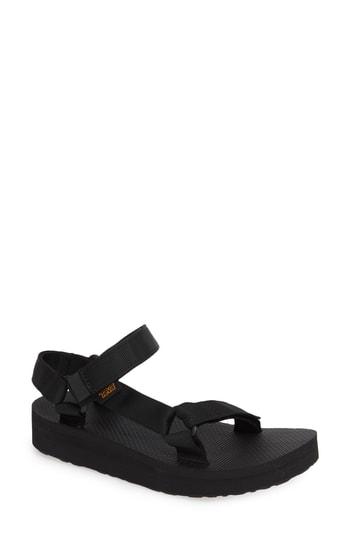 Women's Teva Midform Universal Geometric Sandal M - Black