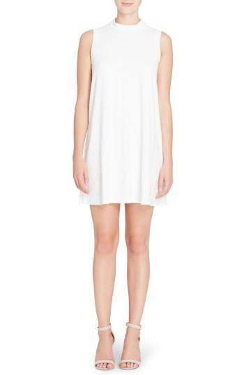 Women's Catherine Catherine Malandrino Lonni Geo Textured Dress - White