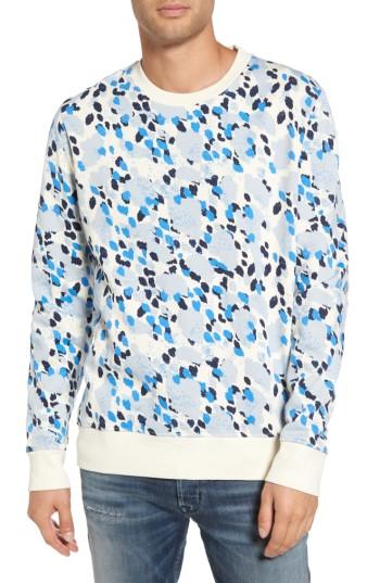 Men's Wesc Jima Animal Print Sweatshirt - Beige