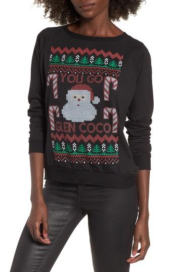 Women's Prince Peter You Go Glen Coco Sweatshirt, Size - Black