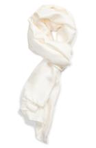 Women's Givenchy Optical 4g Silk Scarf, Size - White