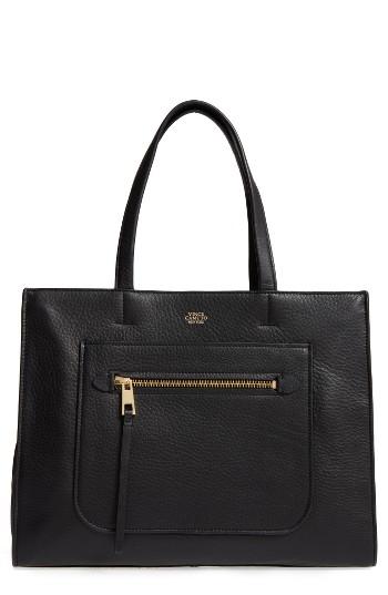 Vince Camuto Elvan Leather Tote - Black