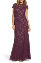 Women's Tadashi Shoji Corded Lace A-line Gown