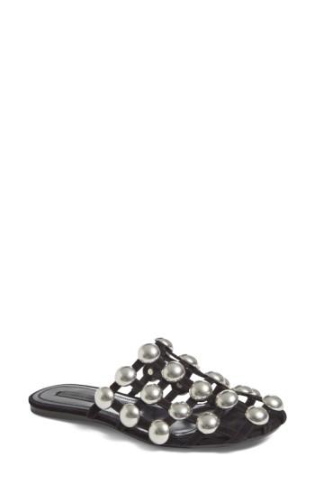 Women's Alexander Wang Amelia Slide Sandal Us / 36eu - Black